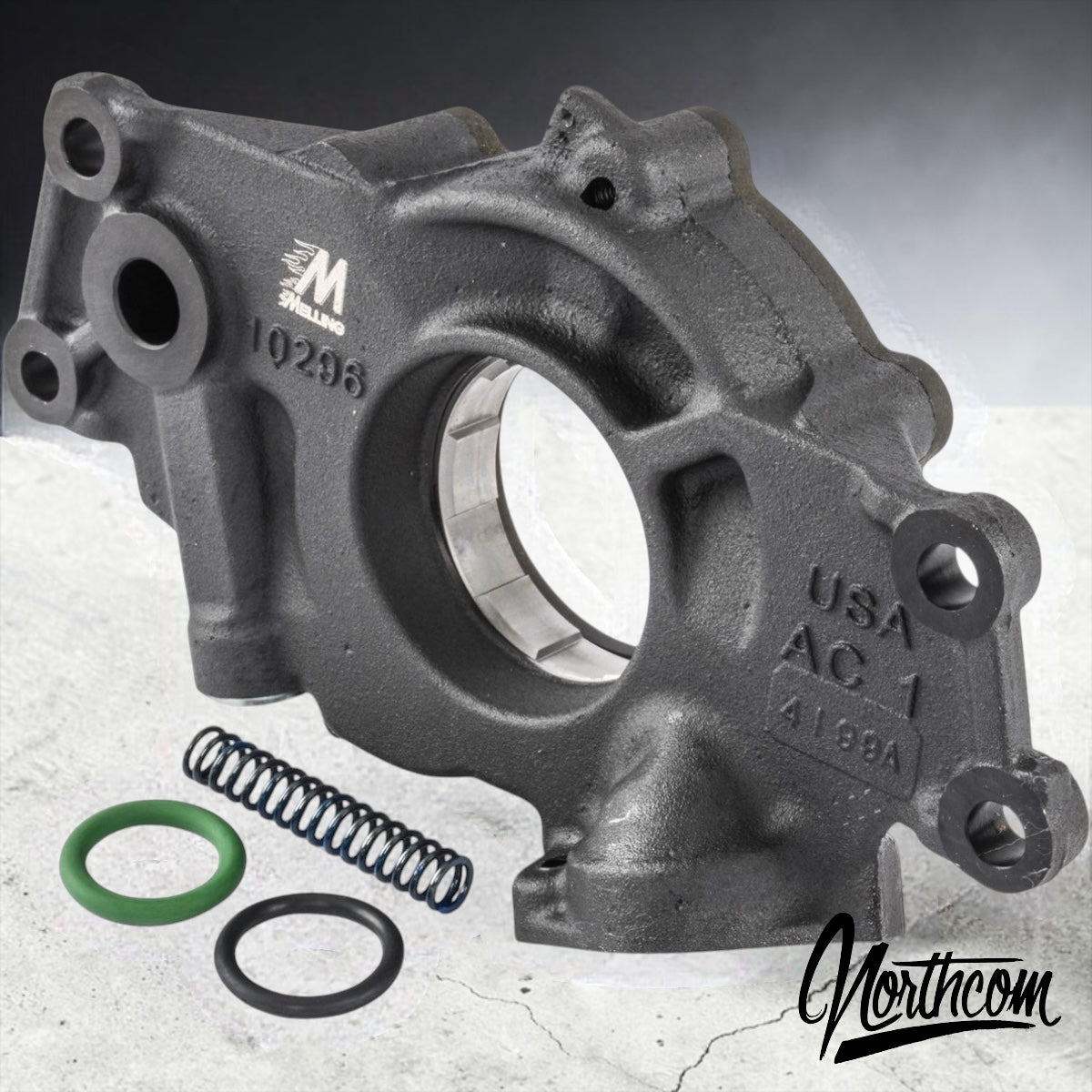 Melling 10296 LS High Performance Oil Pump +10% PSI +18% Flow - LS1 LS2 LS3 LS6 5.7L 6.0L