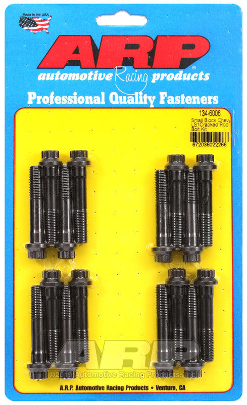 ARP 134-6006 SB Chevy LS1 hi-perf cracked rod bolt kit