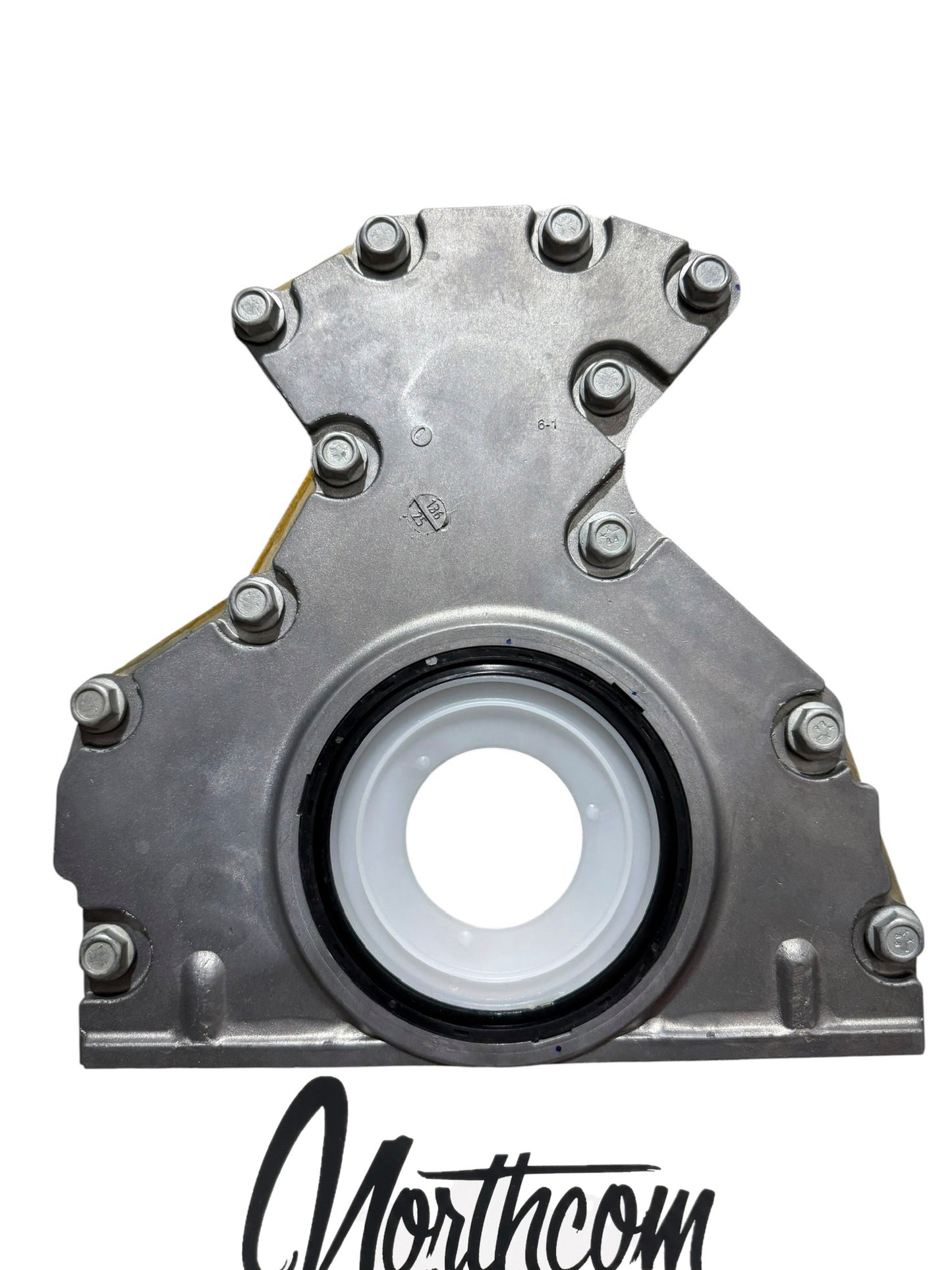 Genuine GM LS Rear Engine Cover with Rear Main Seal, Gasket & Bolts - 12639250
