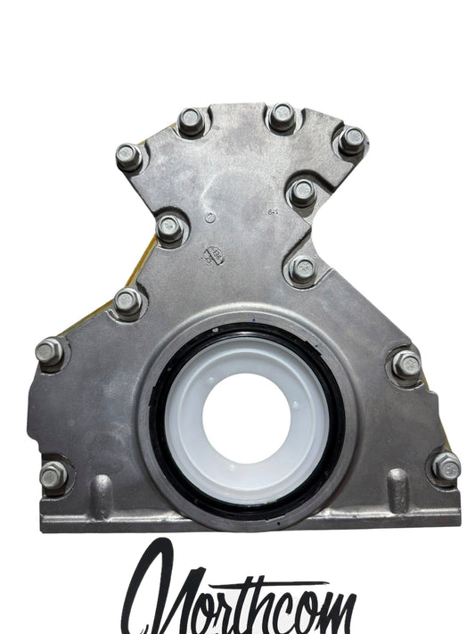Genuine GM LS Rear Engine Cover with Rear Main Seal, Gasket & Bolts - 12639250