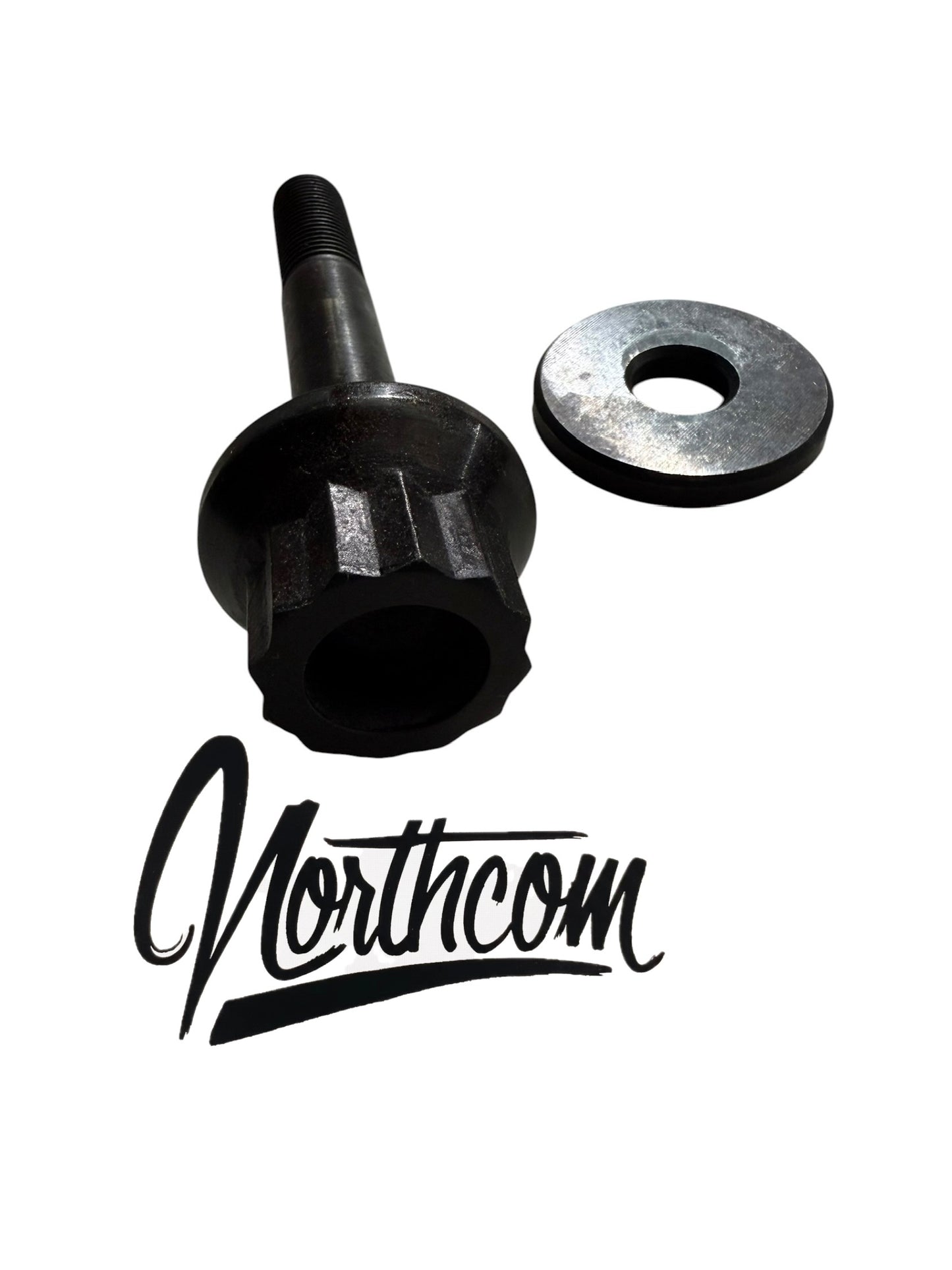 Earl's LS Harmonic Balancer Bolt with Thick Washer - GM LS1/LS6 4.8L-7.0L - DBT-004ERL