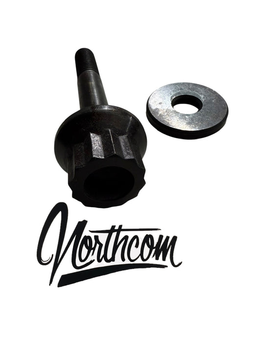 Earl's LS Harmonic Balancer Bolt with Thick Washer - GM LS1/LS6 4.8L-7.0L - DBT-004ERL