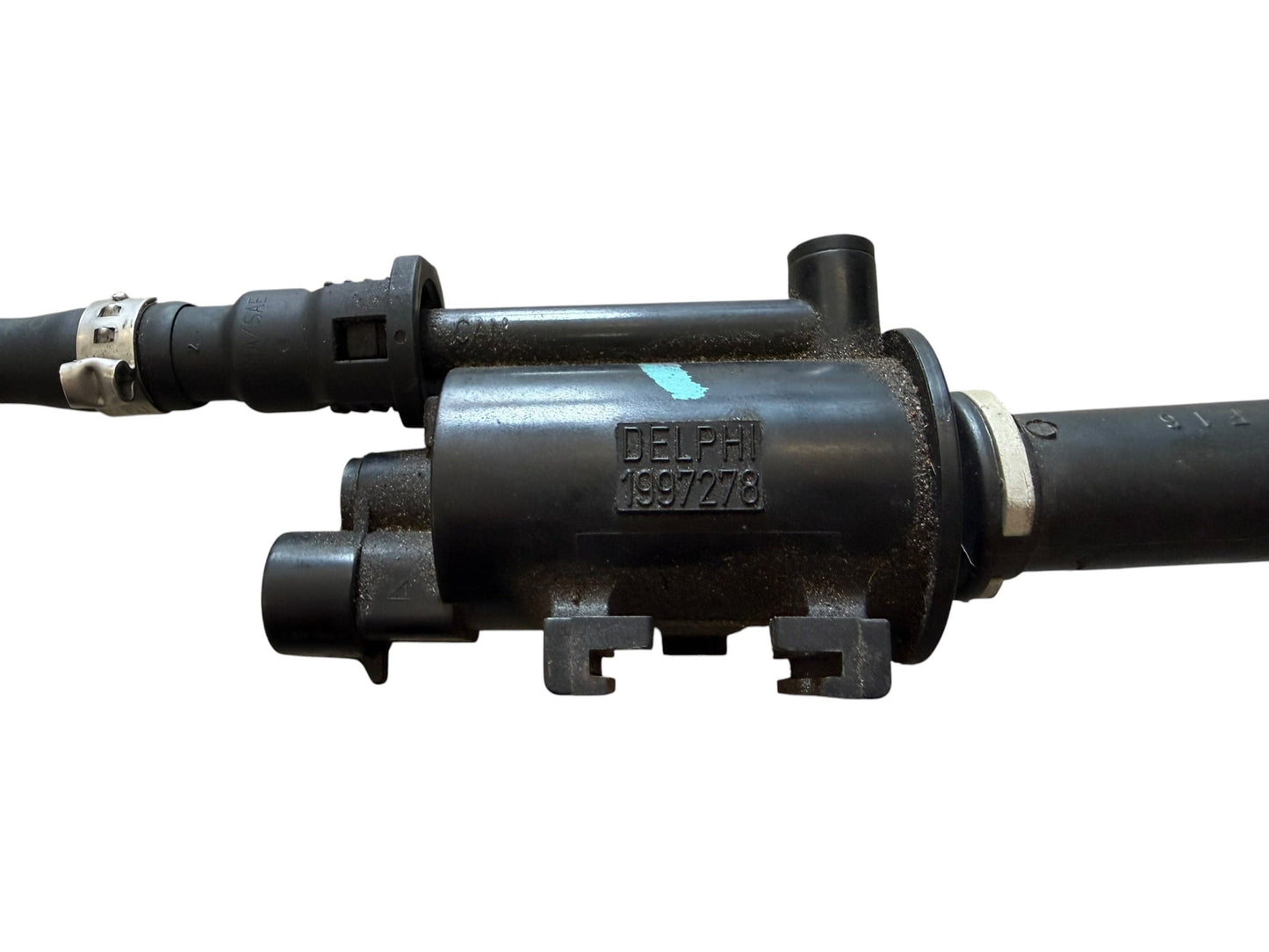 Holden Commodore VT VX VY VZ Gen III LS1 EVAP Canister Purge Solenoid Valve & Hose Assembly - Delphi 1997278 - Used