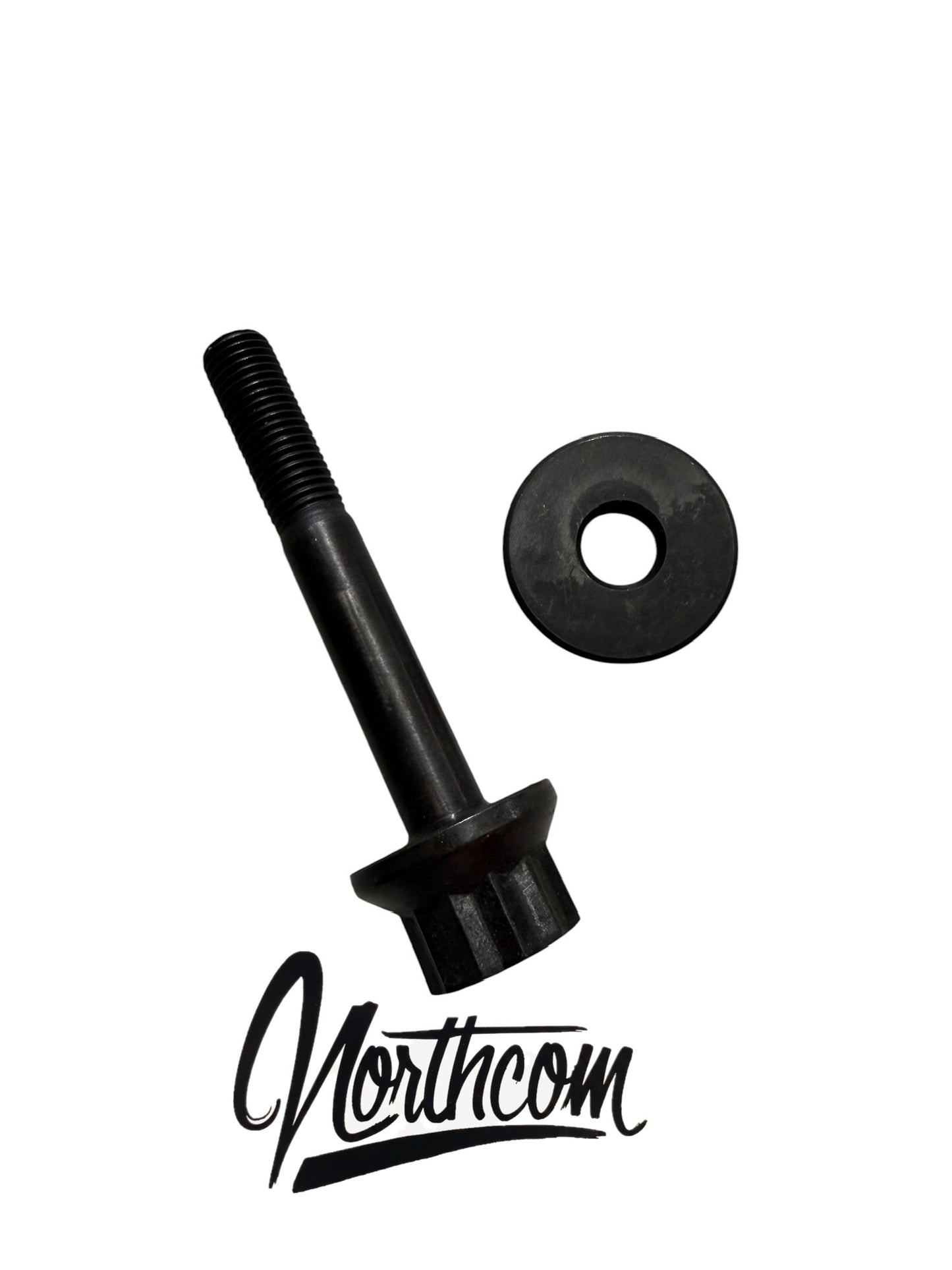 Earl's LS Harmonic Balancer Bolt with Thick Washer - GM LS1/LS6 4.8L-7.0L - DBT-004ERL