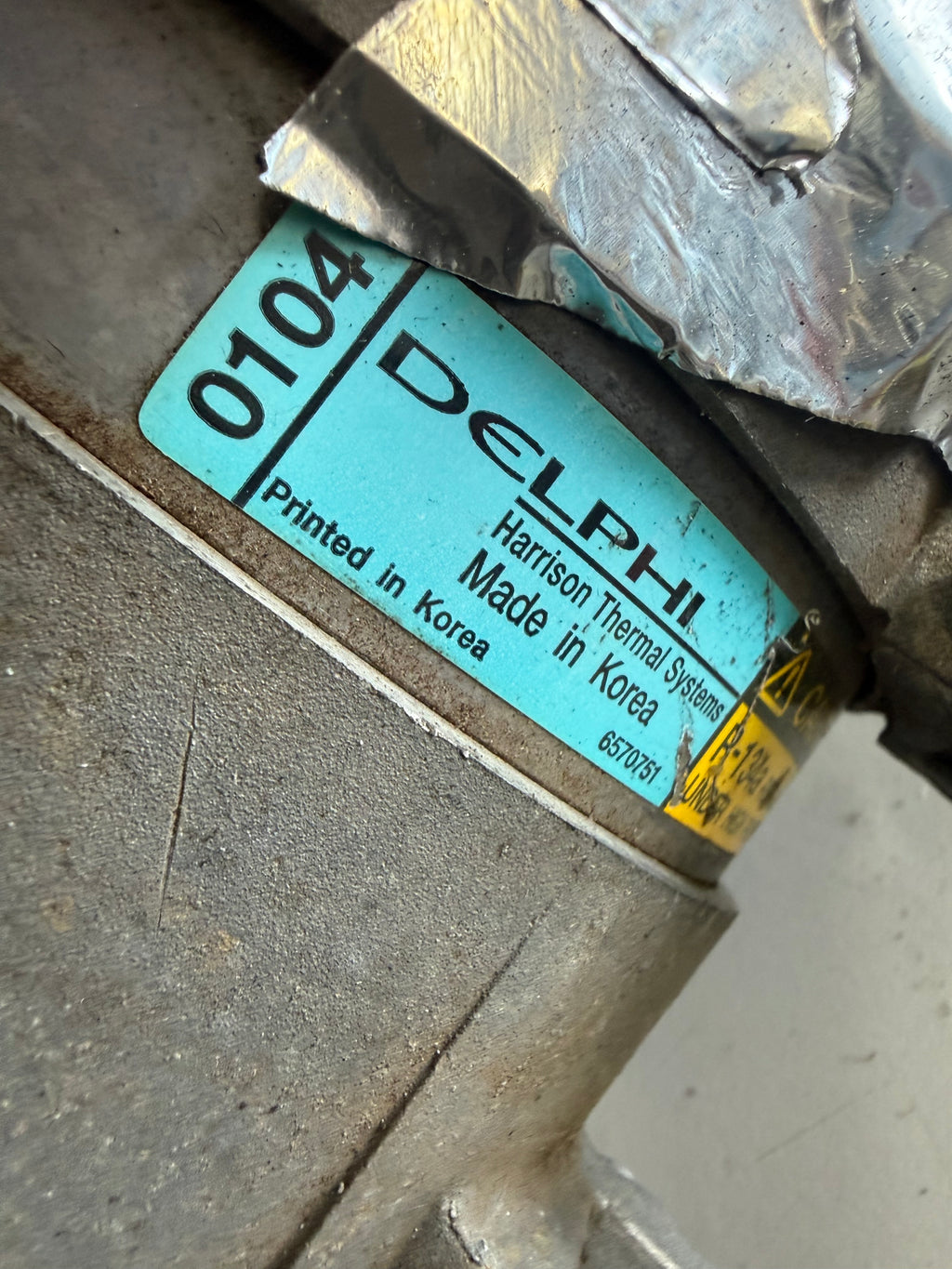 GENUINE VZ LS1 AIRCON PUMP