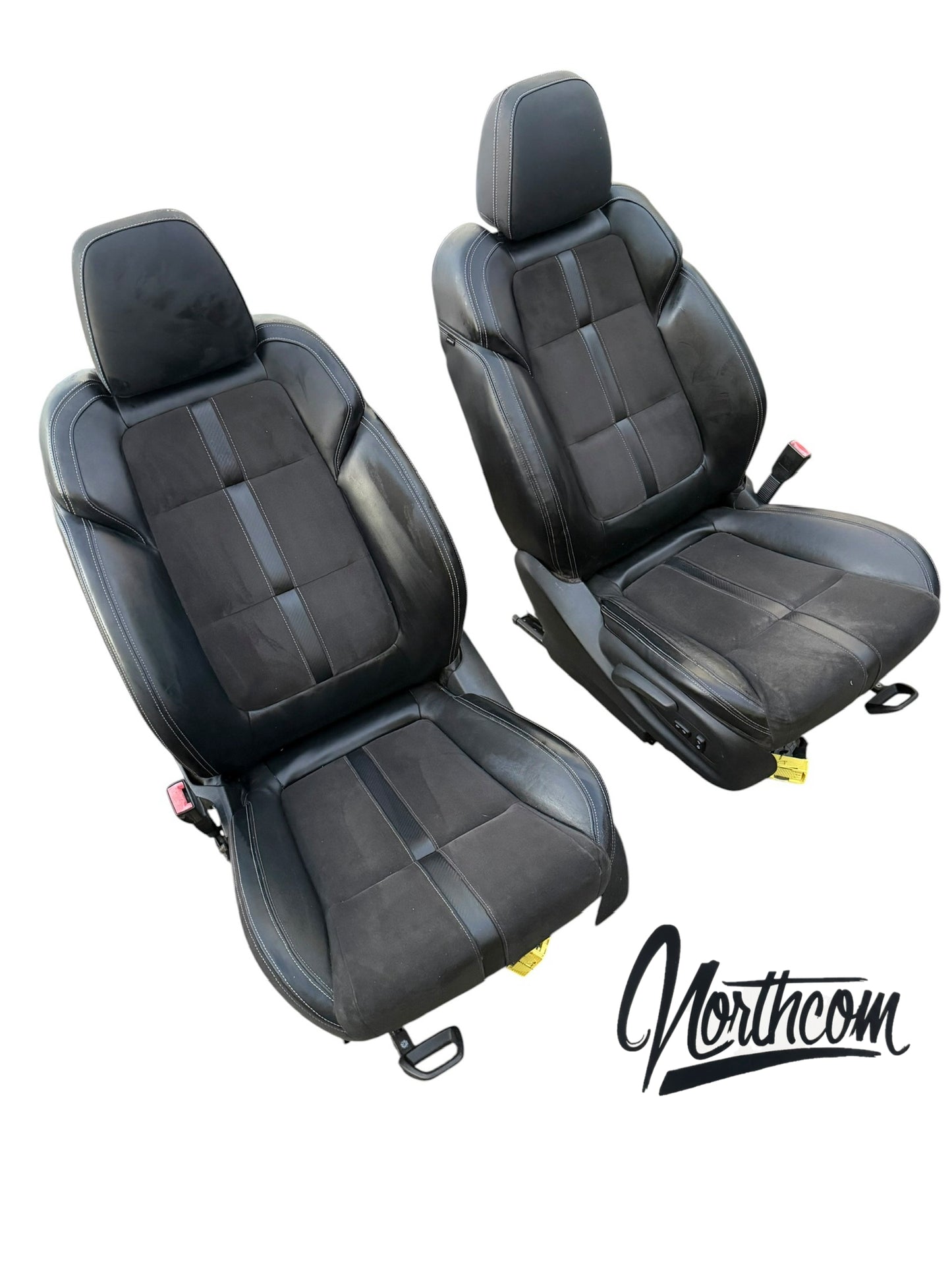 VF SS SV6 COMMODORE LEATHER FLIP FORWARD SEATS