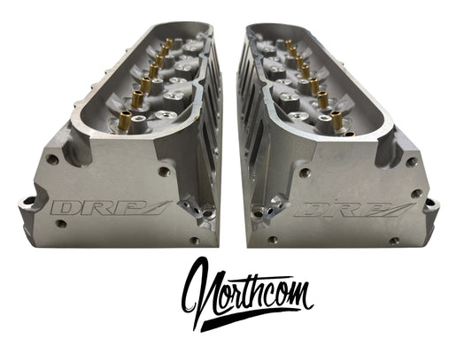 DRP LS3 265cc L92 Rectangle Port Cylinder Heads - Bare - PAIR (15° Valve Angle)